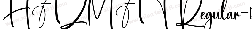 HAZMAT Regular字体转换